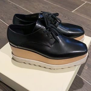 Stella McCartney Elyse Platforms in Black Sz 38